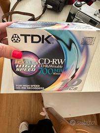 cd-r nuovi Tdk