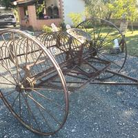 ranghino rastrello fieno aratro giardino decorazio