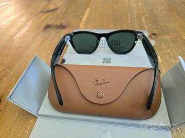 occhiali rayban meta skyler neri 