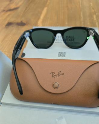 occhiali rayban meta skyler neri 