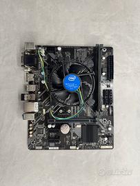 Scheda madre ram e processore