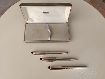 Set 3 penne da collezione in argento 925. ZANOLLI