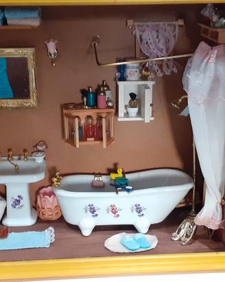 sala da bagno miniatura
