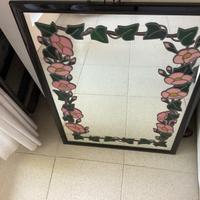 Specchio con decoro