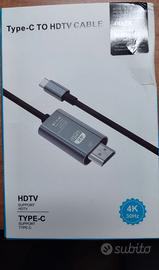 Cavo da USB C a HDMI adattatore