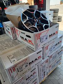 CERCHI IN LEGA NUOVI 5X110 JEEP COMPASS RENEGADE 