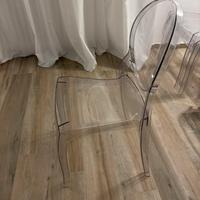 Sedie trasparenti in policarbonato Design