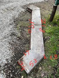 Cornice Camino legno antica