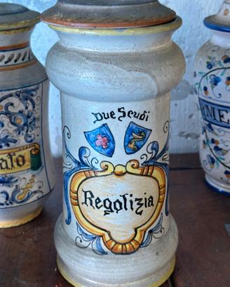 Antico vaso albarello farmacia