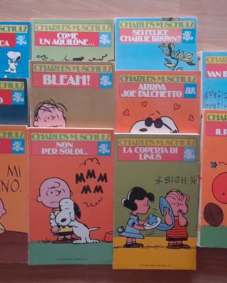 Lotto di fumetti Charles M. Schulz BUR anni 70-80 