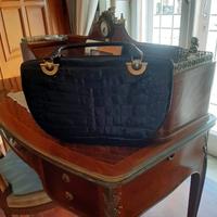 Borsa coccodrillo vintage