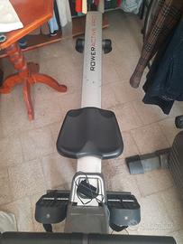 Vogatore rower active pro + set manubri 10 kg