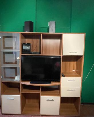 Mobile soggiorno con porta televisione