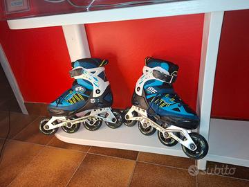 Pattini in linea regolabili FIT5 – ottime condizio