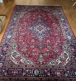 Splendido tappeto persiano originale 2,08 mx1,97 m