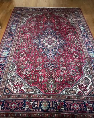 Splendido tappeto persiano originale 2,08 mx1,97 m