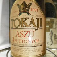 Vino Tokaji aszu 1991 ungherese