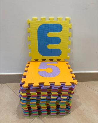Tappeto puzzle bambini