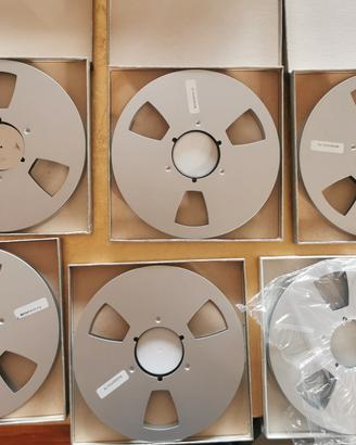 Bobine AMPEX 456 in alluminio   