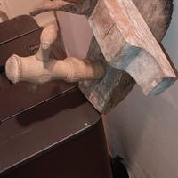 Antico tappo di botte di vino con rubinetto