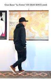 🇨🇭 1960 Rittmann carta geografica europa C&F trans