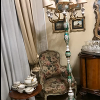 RARITA:lampadaTERRAartDECOottonePORCELLANAanni20