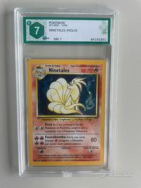 Carta Pokemon Ninetales set base italiano 7 graad