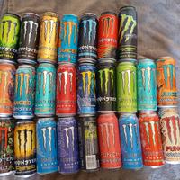 collezione lattine Monster Energy drink 