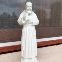 Statua di Padre Pio in ceramica