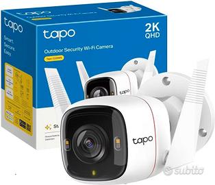 Tapo C320WS Telecamera Wi-Fi Esterno 2K 4MP