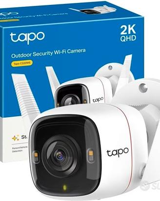 Tapo C320WS Telecamera Wi-Fi Esterno 2K 4MP
