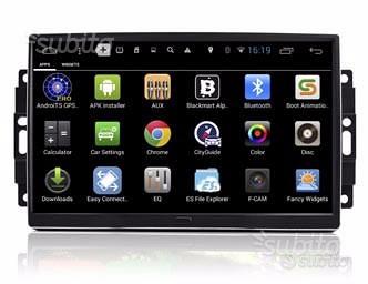 Navigatore crysler 300c android wifi full hd