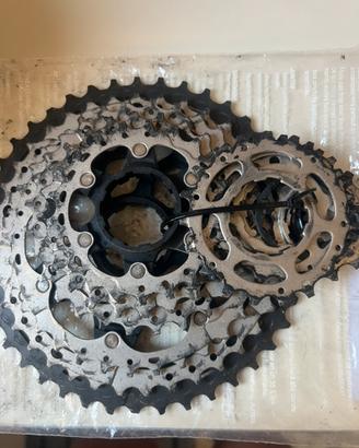 Pacco pignoni per gravel o mtb