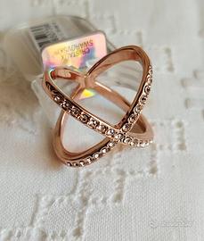 Anello con cristalli Swarovski