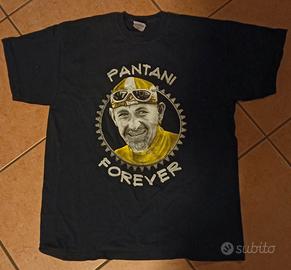 maglietta nera Pantani Forever 