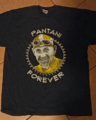 maglietta nera Pantani Forever 
