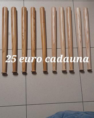 mazze da baseball in vari legni 