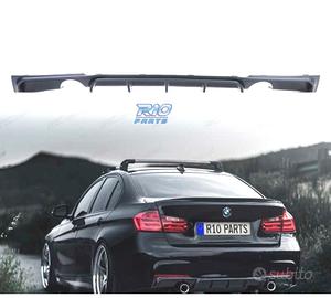 DIFFUSORE BMW F30 F31 LOOK M PERFORMANCE DOPPIA US