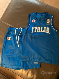 Completo Basket Italia Champion bambino - Tutto per i bambini In vendita a  Milano