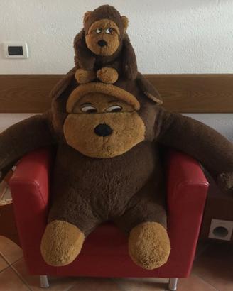 Peluche gorilla scimmia 60cm