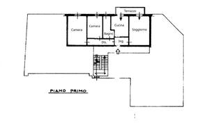 Bicamere con garage in zona centrale