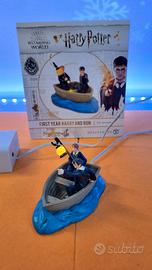 First Year Harry and Ron  Potter Village Enesco