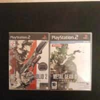 Metal Gear Solid 2/ Metal Gear solid 3 Ps2