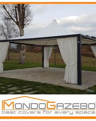 Gazebo 9x9 mt WIND MAXI struttura grande fissa