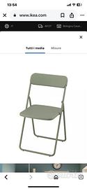 Sedie pieggevoli NUOVE