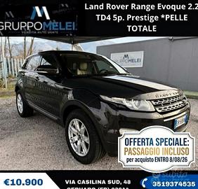 Land Rover Range Evoque 2.2 TD4 5p. Prestige *PELL