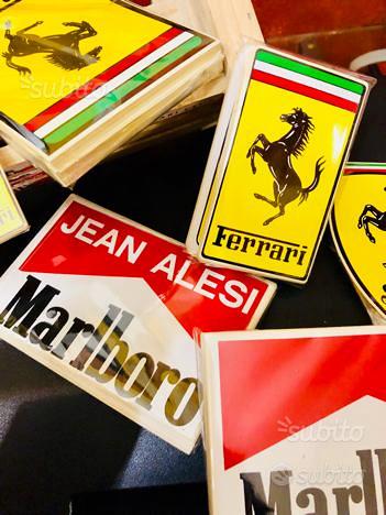 150 adesivi Ferrari/Marlboro e piloti ( vari ) - Collezionismo In