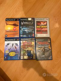Lotto 14 giochi PS2 (8 sfusi e 6 completi)