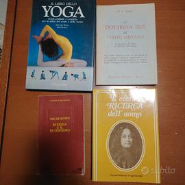 Lotto 4 Libri Spiritualità: Yoga, Zen, Buddha... 