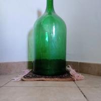 Damigiana in vetro verde 